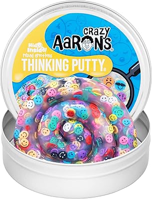 Crazy aaron hide inside putty playset - mastic transparent avec pièces cachées