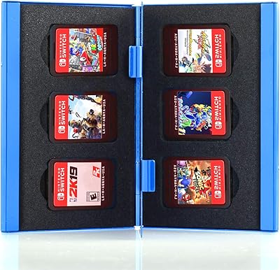 Support de carte de jeu ecosave premium pour nintendo switch, support de cartouche de jeu en aluminium pour nintendo switch (contient 6 cartes de jeu) - bleu. DIAYTAR COTE D'IVOIRE est une boutique en ligne généraliste proposant plus de 300 000 références de produits à ses clients. Elle est reconnue comme l'une des boutiques en ligne les plus importantes de Côte d'Ivoire. Les clients peuvent trouver tout ce dont ils ont besoin sur cette plateforme.