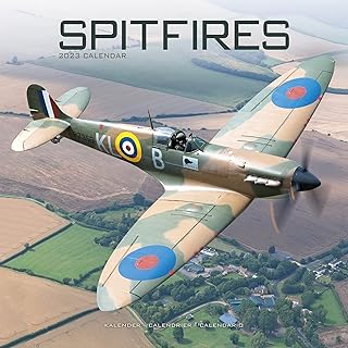 Calendrier mural spitfires 2023