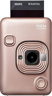 Appareil photo instantané hybride fujifilm instax mini play - or rouge foncé. La boutique en ligne DIAYTAR COTE D'IVOIRE se distingue par sa large offre de produits et son engagement à offrir un service client de haute qualité. Elle propose une expérience d'achat en ligne sécurisée et pratique, avec des options de paiement variées et une livraison rapide.