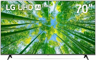 Téléviseur lg 70 pouces ultra hd 4k uq8000, écran cinéma 4k hdr actif webos smart avec technologie thinkq ai 1 an de garantie, noir, 70uq80006ld-amae, smart tv. En tant que leader de la vente en ligne en Côte d'Ivoire, DIAYTAR COTE D'IVOIRE se distingue par son offre riche et variée de plus de 300000 références. Les internautes peuvent profiter d'offres spéciales, de réductions et de promotions tout au long de l'année. La boutique garantit une expérience d'achat sécurisée et des délais de livraison rapides.