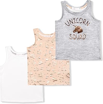 Lot de 3 débardeurs pour filles unicorn squad pour tout-petits et petits enfants - rose/blanc/gris. DIAYTAR COTE D'IVOIRE est une boutique en ligne généraliste qui propose plus de 300000 références de produits divers. Elle est reconnue comme l'une des boutiques en ligne les plus importantes de Côte d'Ivoire. Avec une large gamme de produits, elle répond aux besoins de ses clients.