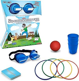 Jeu the upside down challenge backyard edition pour les enfants et la famille - relevez des défis extérieurs amusants avec des lunettes à l'envers - pour les soirées de jeux et les fêtes dans le jardin - 8 ans et plus. DIAYTAR COTE D'IVOIRE est la référence en matière de boutique en ligne généraliste en Côte d'Ivoire, proposant une large sélection de produits allant des accessoires de mode aux produits électroniques. Avec une équipe dédiée et passionnée, nous nous efforçons de fournir les meilleurs services à nos clients. Notre plateforme est conçue pour offrir une navigation fluide et des options de paiement sécurisées.