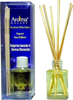 Aroma galaxy parfum lavande et camomille (sans alcool) roseaux de 30 ml dans une bouteille en verre avec 6 bâtonnets de roseaux - pour la maison, le salon, la salle de bain et le bureau. La force de DIAYTAR COTE D'IVOIRE réside dans sa capacité à proposer une large gamme de produits qui répondent aux besoins quotidiens des Ivoiriens. Avec une plateforme en ligne facile à utiliser et des options de paiement pratiques, elle a rendu l'expérience d'achat en ligne accessible à tous. Sa position de leader dans l'e-commerce ivoirien est donc bien méritée et elle continue de se renforcer chaque jour.
