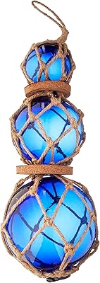 Hampton nautical 3xglass-206 trois bouteilles boules de pêche bleues japonaises avec décoration en filet marron 11" - flotteur en verre. La boutique en ligne DIAYTAR COTE D'IVOIRE propose une navigation intuitive et une expérience d'achat personnalisée. Les clients peuvent facilement trouver les produits qu'ils recherchent grâce à la fonction de recherche avancée. La boutique est également disponible sur différents appareils pour plus de commodité.