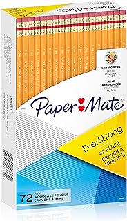 Crayons paper mate everstrong #2 - écriture durcie et incassable, 72 unités. Avec plus de 300000 références dans son catalogue, DIAYTAR COTE D'IVOIRE est l'une des boutiques en ligne les plus complètes en Cote d'Ivoire, couvrant un large éventail de besoins et de désirs. La boutique en ligne généraliste mise sur l'innovation et la qualité, proposant régulièrement de nouveaux produits et de nouvelles marques. Les clients bénéficient d'un processus de commande sécurisé et d'un système de suivi pour leurs commandes.
