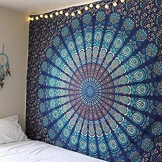 Tapisserie hippie mandala indien, décoration murale, décoration de maison, plage bohème, tapis de yoga suspendu, sets de table 210x148cm. DIAYTAR COTE D'IVOIRE est une boutique en ligne généraliste qui propose plus de 300 000 références de produits. Elle est la boutique leader en Côte d'Ivoire, offrant une large gamme de produits pour satisfaire tous les besoins de ses clients. Avec une telle variété de produits, les clients peuvent trouver tout ce qu'ils recherchent en un seul endroit.