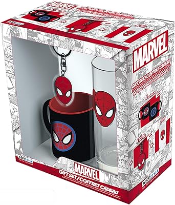 Abi style marvel spider-man kopf photo + schlosslanhanger minitos