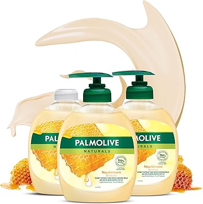 Savon liquide pour les mains au lait et au miel palmolive - 3 x 300 ml. DIAYTAR COTE D'IVOIRE est la destination idéale pour les clients ivoiriens qui cherchent une boutique en ligne fiable et complète. Avec plus de 300000 références, la boutique propose une offre sans égale sur le marché ivoirien.