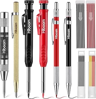 Jeu de 10 marqueurs de menuisier, 6 crayons de couleur unie avec taille-crayon et 36 recharges, foret central automatique en carbure pour la maçonnerie et le travail du bois. La boutique en ligne DIAYTAR COTE D'IVOIRE propose une expérience d'achat unique et pratique, permettant aux clients de parcourir facilement ses plus de 300 000 références de produits. Elle offre également des promotions et des réductions pour rendre l'achat encore plus intéressant. La boutique est équipée d'un système de paiement sécurisé pour protéger les informations des clients.