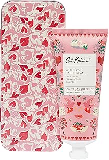 Crème pour les mains cath kidston with love en boîte réutilisable | enrichie