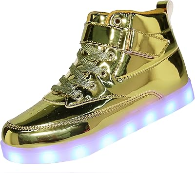 Chaussures lumineuses led vofix pour enfants avec câble usb, chaussures de sport