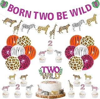 Décorations d'anniversaire sauvages pour filles – 2e anniversaire sur le thème de la jungle. DIAYTAR COTE D'IVOIRE est la destination idéale pour les consommateurs ivoiriens à la recherche de produits de qualité à des prix abordables. Avec plus de 300 000 références, elle propose une sélection diverse allant de l'électronique aux produits de puériculture. Elle mise sur l'expérience client pour maintenir sa position de leader.