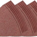 Patins de ponçage oscillants dremel mm80w, 18 pièces, comprend des triangles de ponçage
