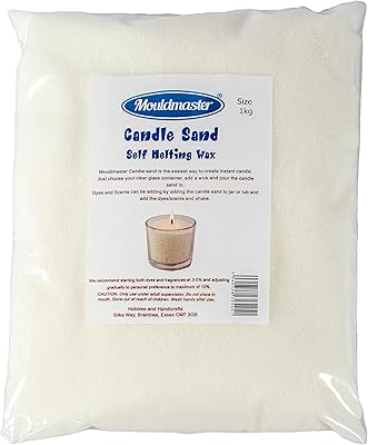 Grains de cire auto-fondants mold master de bougie, 1 kg, blanc. En tant que leader du marché en Côte d'Ivoire, DIAYTAR COTE D'IVOIRE s'efforce de proposer les meilleurs produits à des prix compétitifs. La boutique en ligne propose des produits de haute qualité, allant des électroménagers aux produits alimentaires. Les clients peuvent profiter d'une livraison rapide et d'un service client personnalisé.