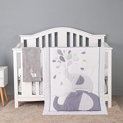 Parure de lit pour bébé 4 pièces en microfibre brodée grise, motif éléphant | couette, drap-housse, volants anti-poussière et couverture. Diaytar Côte d'Ivoire, avec son offre généraliste, propose des articles allant de l'électronique aux produits alimentaires, en passant par les vêtements et les accessoires, permettant aux clients de faire toutes leurs emplettes en un seul endroit. La qualité des produits et la satisfaction des clients sont au cœur des priorités de Diaytar Côte d'Ivoire.