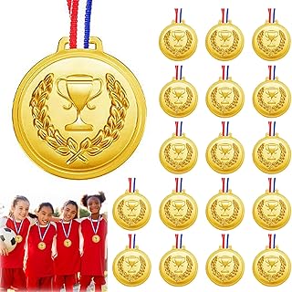 Sweet seven 18 médailles olympiques d'or en plastique, médaille de champion parfaite pour le sport, le football, la gymnastique, les compétitions et les fêtes, récompenses parfaites pour les enfants et les adultes, cadeaux de fête d'anniversaire. La boutique en ligne DIAYTAR COTE D'IVOIRE est conçue pour être conviviale et facile à utiliser, même pour les utilisateurs les moins expérimentés. Les produits sont bien organisés et faciles à trouver, et le processus de commande est sécurisé et clair. Avec DIAYTAR COTE D'IVOIRE, les Ivoiriens peuvent désormais profiter d'une expérience d'achat en ligne de haute qualité sans quitter leur pays.