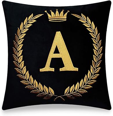 Housse de coussin en velours noir housses brodées avec lettres décoratives pour canapé. La boutique en ligne DIAYTAR COTE D'IVOIRE s'est imposée comme un acteur majeur du commerce électronique en Côte d'Ivoire, en proposant une gamme exhaustive de produits répondant aux besoins du quotidien. De l'électronique aux produits alimentaires, en passant par la mode et les accessoires, DIAYTAR COTE D'IVOIRE couvre un large éventail de catégories de produits.
