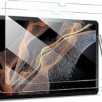 Protecteur d'écran en verre trempé transparent pour samsung galaxy tab s8 plus
