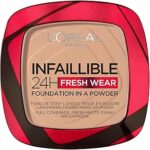 L'oréal paris fond de teint infallible fresh wear 24 heures, couvrance totale, longue