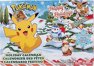 Calendrier des fêtes pokémon pkw2689 - comprend 16 figurines de combat de 2 pouces avec une finition spéciale et huit accessoires uniques, multicolore, 43 x 7 x 12 cm. DIAYTAR COTE D'IVOIRE est une boutique en ligne généraliste qui propose plus de 300 000 références de produits, faisant d'elle la boutique leader en Côte d'Ivoire. Avec une large sélection de produits, les clients peuvent trouver tout ce dont ils ont besoin en un seul endroit. DIAYTAR COTE D'IVOIRE offre une expérience de shopping en ligne pratique et fiable.