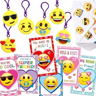 Cartes emoji de saint-valentin pour enfants fancy land avec porte-clés, cartes-cadeaux de saint-valentin, ensemble d'échange de 30 pièces pour garçons et filles. DIAYTAR COTE D'IVOIRE est une boutique en ligne généraliste qui propose plus de 300000 références de produits, faisant d'elle le leader du marché ivoirien. Avec une large gamme de produits, les clients peuvent trouver tout ce dont ils ont besoin. DIAYTAR COTE D'IVOIRE est fière de son engagement à offrir des produits de haute qualité à des prix compétitifs.