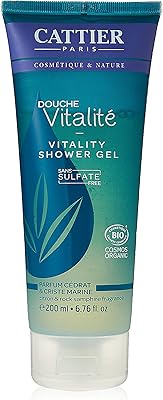 Gel douche cater vitality au parfum de citron et de roche, 200 ml