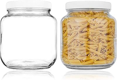 Lot de 2 pots mason d'un demi-gallon pot en verre. La boutique en ligne DIAYTAR COTE D'IVOIRE est une destination de shopping en ligne populaire pour les consommateurs ivoiriens, avec plus de 300 000 produits à choisir. La boutique propose une expérience de shopping sécurisée et pratique, permettant aux clients de parcourir facilement les différentes catégories de produits et de passer commande en ligne. Elle offre également des promotions régulières et des offres spéciales pour rendre le shopping encore plus attractif.