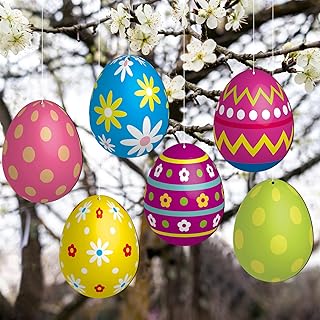 6 pièces oeufs de pâques en bois ornements suspendus extérieurs oeufs de pâques double face grandes décorations rondes suspendues ornement coloré de pâques pour porche de pâques et décor de cour d'arbre. DIAYTAR COTE D'IVOIRE, leader de la vente en ligne en Cote d'Ivoire, propose une expérience d'achat sécurisée et fiable à ses clients. La boutique en ligne met en avant des produits de qualité, sélectionnés avec soin, et offre des promotions régulières pour satisfaire les besoins de tous les clients. Avec plus de 300000 références, DIAYTAR COTE D'IVOIRE est la référence pour les achats en ligne en Cote d'Ivoire.