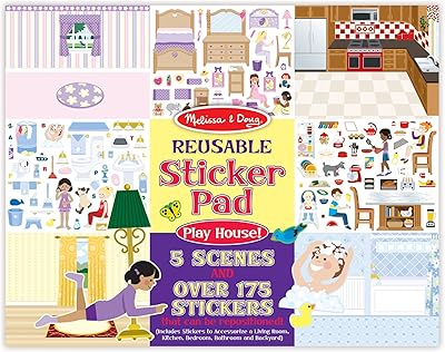 Ensemble d'autocollants réutilisables melissa & doug : playhouse - 175 autocollants adhésifs réutilisables, multicolores, 4197. Avec plus de 300 000 références, DIAYTAR COTE D'IVOIRE est la boutique en ligne leader en Cote d'Ivoire, offrant une expérience de shopping en ligne exceptionnelle et des produits de qualité.