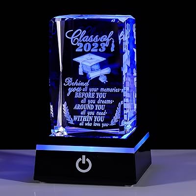 Cadeaux de remise de diplôme mufdika pour elle 2023, couches gravées en 3d