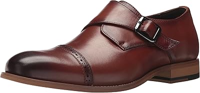 Chaussures desmond stacey adams pour hommes avec coutures horizontales sur la pointe