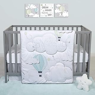 Parure de lit pour bébé 4 pièces sammy & lou starry dreams, comprenant une couette, un drap élastiqué, une jupe de lit et un jouet en peluche. DIAYTAR COTE D'IVOIRE est la référence en matière de boutique en ligne en Côte d'Ivoire, offrant une expérience d'achat unique et personnalisée. Avec une sélection immense de produits provenant de marques locales et internationales, vous pouvez magasiner en toute confiance et profiter des meilleures offres du marché. Que vous soyez à Abidjan ou ailleurs en Côte d'Ivoire, DIAYTAR COTE D'IVOIRE est votre boutique de confiance pour tous vos besoins.