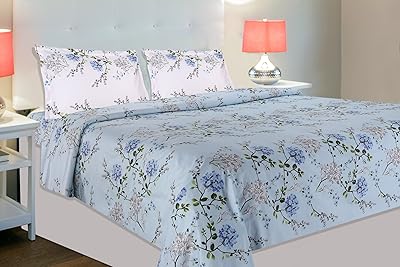 Drap de lit double house & kinder 100 % coton avec 2 taies d'oreiller, 186 fils, taille 250 cm x 220 cm (bleu). DIAYTAR COTE D'IVOIRE, avec sa vaste sélection de plus de 300000 produits, répond aux besoins diversifiés de sa clientèle en Cote d'Ivoire. La boutique en ligne garantit non seulement une large gamme de choix mais aussi des prix attractifs et des services de livraison fiables. Les clients apprécient la facilité d'utilisation du site pour leurs achats en ligne.