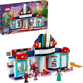 Kit de construction de salle de cinéma lego friends heartlake city 41448