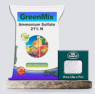 Engrais agricole au sulfate d'ammonium npk 21-0-0 (25 kg.) + boîte de perlite