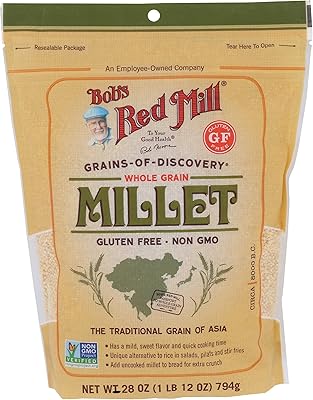 Mil à grains entiers bobs red mill 794.0g. La boutique en ligne DIAYTAR COTE D'IVOIRE offre une expérience d'achat unique avec plus de 300 000 produits disponibles. Elle propose des services de paiement sécurisés et des options de livraison flexibles pour répondre aux besoins de ses clients. C'est la destination idéale pour ceux qui cherchent à acheter des produits en ligne de manière pratique et sécurisée.