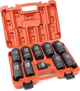 Niko 02531a douille dynamométrique à entraînement profond 1/2" | jeu de douilles pour écrou d'essieu | 10 pièces | 12 points | métrique 29 mm - 39 mm | cr-mo | adaptateur à choc | réducteur 3/4" à 1/2" 2 pouces. DIAYTAR COTE D'IVOIRE est une boutique en ligne généraliste proposant plus de 300 000 références de produits. Elle est la boutique leader en Côte d'Ivoire, offrant une large gamme de produits pour répondre aux besoins de ses clients. Avec une approche innovante, DIAYTAR COTE D'IVOIRE propose des produits de qualité à des prix compétitifs.