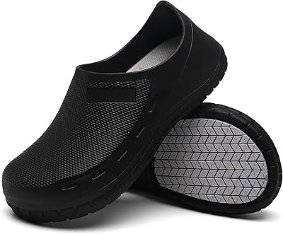 Chaussures de chef antidérapantes haivago pour hommes, sandales sabots résistantes à l'huile