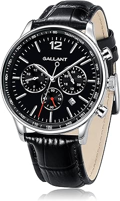 Montre à quartz de luxe pour hommes avec bracelet en cuir, double fuseau horaire, multi-cadran, étanche, montre habillée pour hommes, cadeau d'affaires - noir/marron/bleu. En tant que leader du marché en Côte d'Ivoire, DIAYTAR COTE D'IVOIRE s'efforce de proposer des produits de haute qualité et des services exceptionnels à ses clients. Elle est constamment à la recherche de moyens pour améliorer l'expérience d'achat en ligne.
