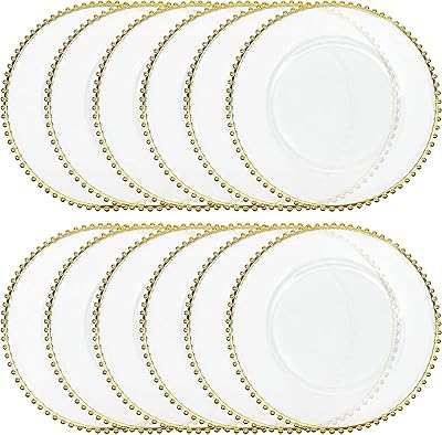 Assiettes de présentation mayangel en acrylique transparent de 13 pouces, ensemble de 12, assiettes de présentation rondes en plastique, assiettes décoratives pour les tables et les événements. DIAYTAR COTE D'IVOIRE se démarque par sa grande variété de produits, allant des articles ménagers aux vêtements en passant par les accessoires électroniques. La boutique offre une expérience d'achat en ligne pratique et fiable. Les utilisateurs peuvent parcourir les différentes catégories pour découvrir de nouveaux produits.