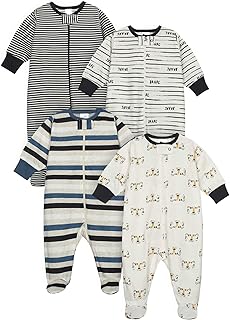 Ensemble de nuit sleep 'n play 4 pièces pour bébé onsie's brand