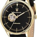Montre tradizione r8821146001 à mouvement automatique pour homme noir 45 mm