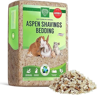 Lit de luxe en tremble naturel small pet select, lit pour petits animaux
