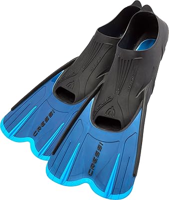 Palmes de natation courtes ultralégères cressi pour adulte avec poche confortable sur tout