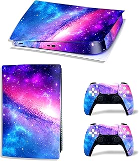 Autocollant de protection playstation 5 digital edition, housse en vinyle pour console