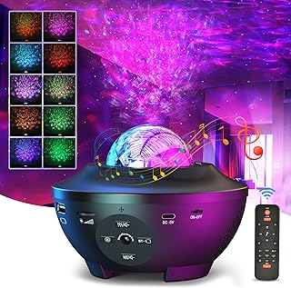 Veilleuse led galaxy star projecteur ocean wave avec télécommande, minuterie à changement de couleur et haut-parleur bluetooth pour enfants. DIAYTAR COTE D'IVOIRE, c'est plus de 300 000 références disponibles en ligne, pour répondre à tous vos besoins. La boutique en ligne généraliste leader en Côte d'Ivoire offre une large gamme de produits. Avec DIAYTAR, faites des achats pratiques et sécurisés.