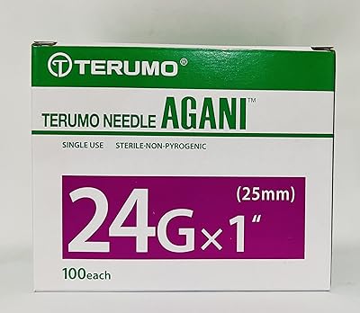 Aiguille thermique en acier inoxydable (0,55 x 25 mm, 24 g x 1") - chaque paquet de 100. DIAYTAR COTE D'IVOIRE est une boutique en ligne généraliste qui propose plus de 300 000 références de produits, faisant d'elle la boutique leader en Côte d'Ivoire. Avec une large sélection de produits, les clients peuvent trouver tout ce dont ils ont besoin en un seul endroit. DIAYTAR COTE D'IVOIRE offre une expérience de shopping en ligne pratique et fiable.