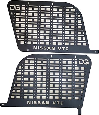 Panneau de rangement en maille métallique pour nissan patrol y61 vtc