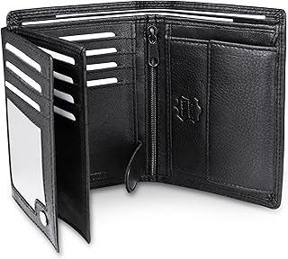 Portefeuille en cuir nappa frentree® pour homme avec protection rfid 15